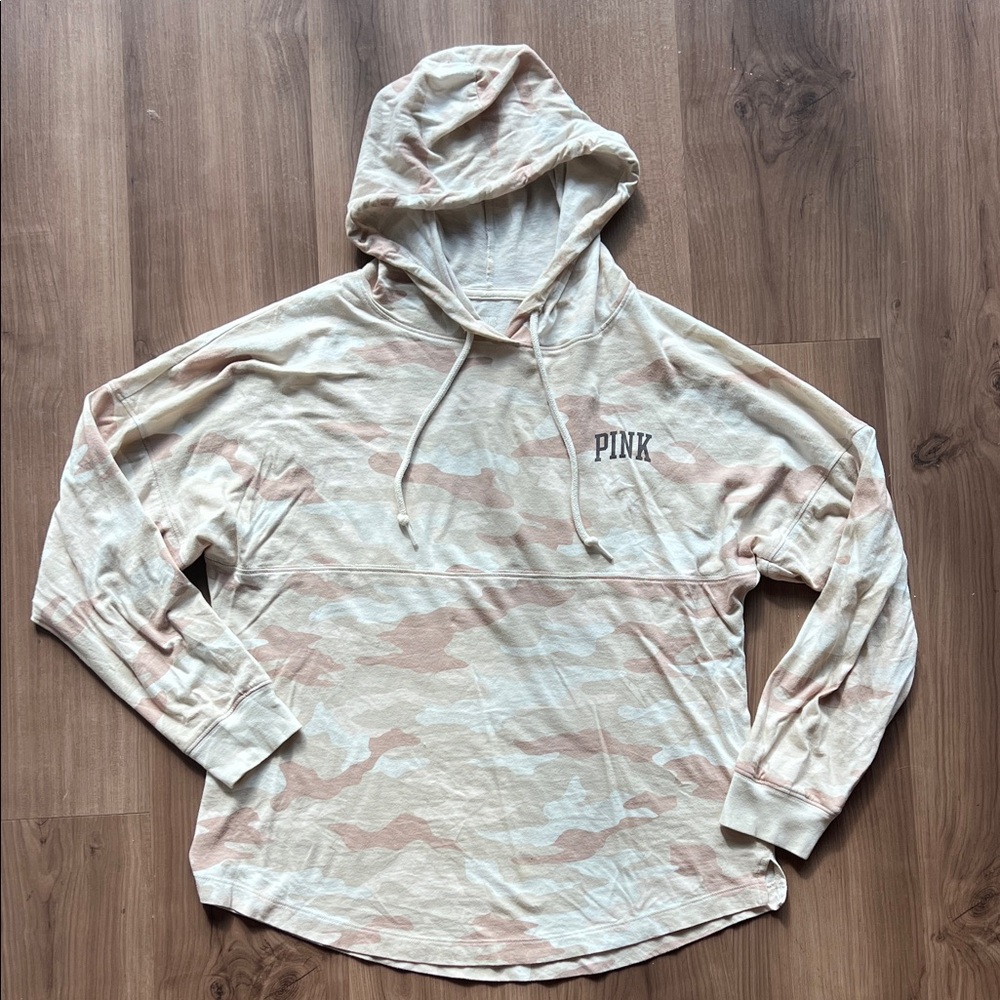 PINK Victoria's Camo Hoodie